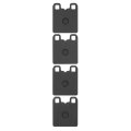 Front Brake Pads For Maserati Quattroporte 2014 To022 4000 Hybridynamic Series 66 4mm 2 61in Height 55 6mm 2 19in Width 10mm 0 