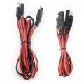 Wmycongcong 2 Pcs Sae To Quick Disconnect Wire Harness Power Extension Cable Connector 3 Feet And 6 18 Awg 3ft 6ft 