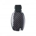 Newsmarts Carbon Fiber Key Fob Cover Protector Remote Case Holder For Benz C250 C280 C300 Cla250 Cla45 E250 E320 E350 E500
