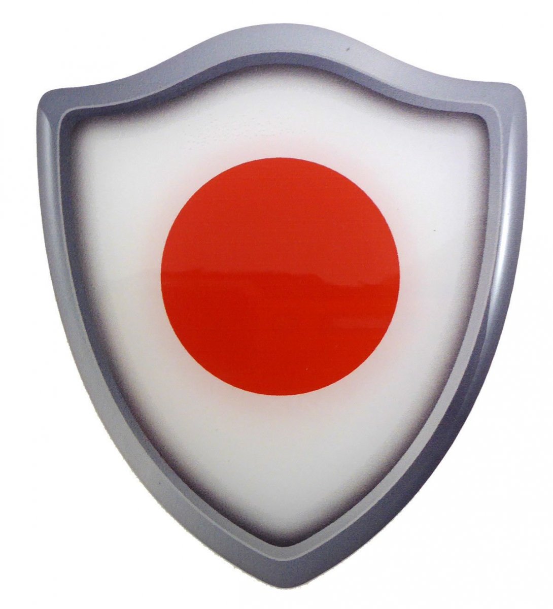 Panama Decal Flag Car Chrome Emblem Bumper Sticker 3D
