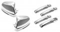 Sizver Chrome Door Mirror Handle Covers For Toyota Tundra 4 Full Crew Cab Only 