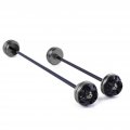 Pslera Motorcyle Parts Front Rear Axle Wheel Fork Slider Protector For Tmax 500 530 2008-2011 Gray