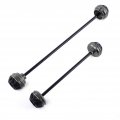 Pslera Motorcyle Parts Front Rear Axle Wheel Fork Slider Protector For Tmax 500 530 2008-2011 Gray