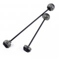 Pslera Motorcyle Parts Front Rear Axle Wheel Fork Slider Protector For Tmax 500 530 2008-2011 Gray