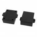Uxcell 63mmx50mmx22mm Plastic Enclosure Electric Project Case Junction Box Black 5pcs