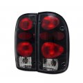 Tlaps 7422456322353 For 1995-2000 Toyota Tacoma Black Housing Altezza Tail Lights 