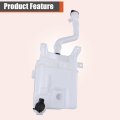Windshield Washer Fluid Reservoir Tank With Tube For Toyota Highlander 2014 2015 2016 2017 White Replacement 85315-0e070