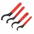 X Autohaux 4pcs Coil Over Wrench Shock Spanner Universal Adjustable C Shape Wrenches Tool