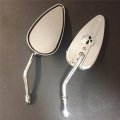 Hongk- Chromed Aluminum Teardrop Mirror Compatible With 2008a 2011 Softail Custom Fxstc B01c0st9ow