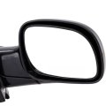 Passenger Side Door Mirror For Chrysler Town And Country 2001 To 2005 Paintable Power Non Heated Manual Folding Replacement 