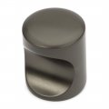 Cosmas 25 Pack 3312gph Graphite Contemporary Cabinet Hardware Finger Pull 3 4 Diameter 