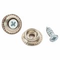 Jegs Replacement Seat Snap Screw Set Fits Brand Pro High Back Ii Race Covers Includes Two Snaps And Screws 