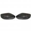Kyyet Carbon Fiber Pattern Side Wind Mirror Cover Cap Housing For Nissan Altima 2013-2018 Without Turn Signal Light 