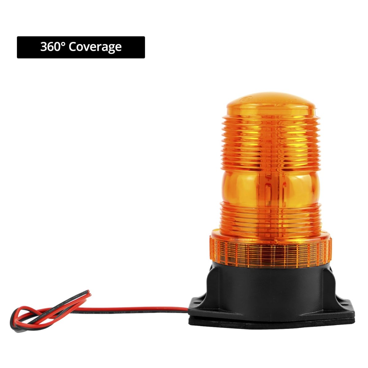 Amber Led Strobe Lights 4 Pack Warning Emergency Flashing Beacon