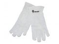 Usher Gloves With Cross White Cotton Small Model 150424 
