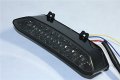 Xkh- Motorcycle Led Tail Brake Light Turn Signals Compatible With 2002 2003 Yzf R1 Yzf-r1 Yzfr1 Clear B075dvl1f1