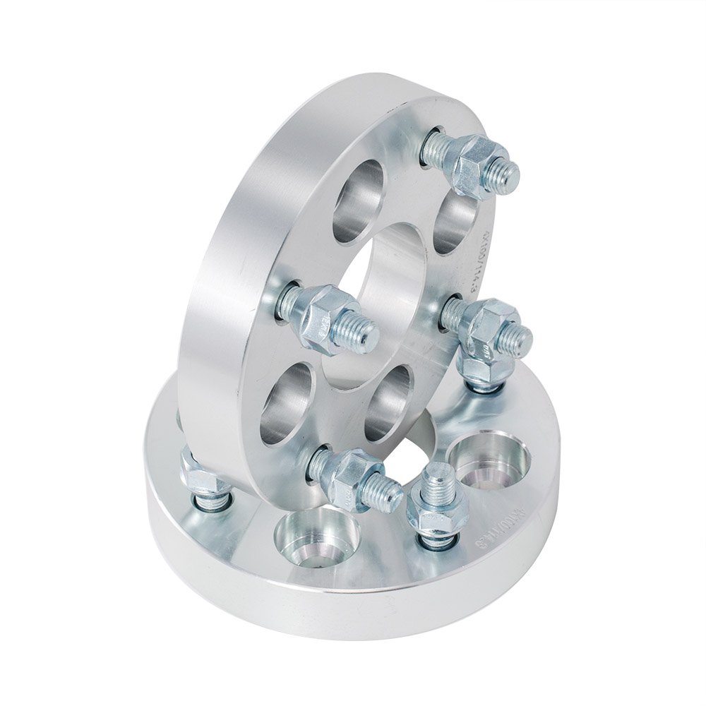 1 25mm 4x100 To 4x114 3mm Wheel Spacers Adapters With 12x1 Studs 2pcs