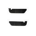 Rear Upper Bumper Step Pad Pair For Ford F-250 F-350 Super Duty 1999-2007 Black Fo1191113 Fo1191114 F81z17b807aa F81z17b807ab 