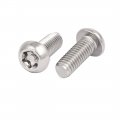 Uxcella M6x16mm 304 Stainless Steel Button Head Torx Security Tamper Proof Screws 20pcs