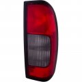 Headlightsdepot Tail Light For 2000-04 Nissan Frontier Right Side Smoked Lamp 