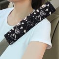 Amooca Soft Auto Seat Belt Cover Seatbelt Cushions Shoulder Pad 2 Pcs For A More Comfortable Driving All Cars And Backpack Cute 