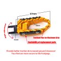 Motorcycle Footpeg Rear Passenger Touring-type With No-extension For Ducati Monster S4rs 2006-2008 Gold