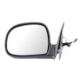 Power Door Mirror Driver Side For Chevy S10 Blazer 1994 1997 Non Heated Paint To Match Replacement 17801665 Gm1320127 