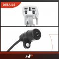 A-premium Abs Wheel Speed Sensor Compatible With Toyota Lexus Models Land Cruiser 1998-2007 Lx470 4 7l Sport Utility Rear
