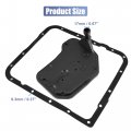 X Autohaux 1 Set 24208576 Tf1147b Pt1267 Transmission Filter Oil Pan Gasket Kit For Chevrolet Silverado 1500 2011-2013