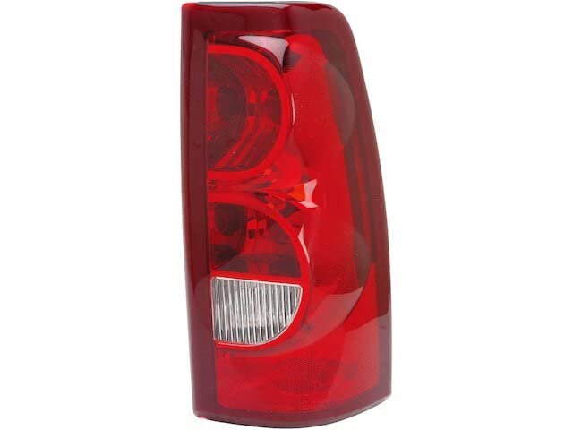 Right Passenger Side Tail Light Assembly For 2003 Chevy Silverado 1500 Fleetside Models Red Lens Part Number W0124-q941156