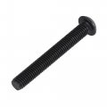Uxcell M8x60mm Hex Socket Button Head Cap Bolts Screws Carbon Steel 10pcs