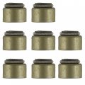 Caltric 8x Valve Stem Seal Compatible With Kawasaki 454ltd 1985 1986 1987 1988 1989 1990