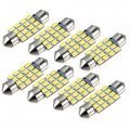 A Absopro 6411 6413 2835 Chipset 16-smd 6000k 36mm Car Led Bulb Interior Festoon Door Dome Map Trunk Cargo Courtesy Glove Box