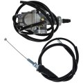 Niche Carburetor Throttle Cable Kit For Kawasaki Bayou 220 15001-1382 54012-1329 54012-1361
