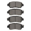 Front Brake Pads For Nissan Kicks 2017 To 2024 52 1mm 2 05in Inner Height 99 8mm 3 93in Width Series 4000 Hybridynamic Alx Pau 
