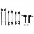 A-premium Set Of 8 Front Inner Outer Tie Rod End Rear Sway Bar Link Compatible With Ford Explorer 2006-2010 Sport Trac