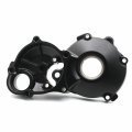 Httmt- Black Engine Stator Cover Crank Case W Gasket Compatible With Suzuk Gsx-s1000 2017-2020 P N Mt313-071b-bk