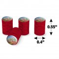 The Wizard Of Oz Ruby Slippers Logo Tire Rim Wheel Aluminum Valve Stem Caps