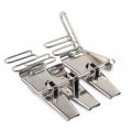 Fsfy 5 16 7 9mm Multi-tape Sewing Machine Fold Binder Steel Triple Stripe Attachment For Industrial Multiple Needle Machines