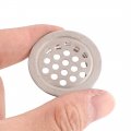 Uxcell 4x Silver Tone Stainless Steel Perforated Mesh Air Vents Louvers 25mm
