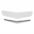 For Seat Back Emblem Abs Car Interior Badge Trim Wave Crest Shape Decoration Replacement Cadillac