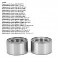 2pcs Front Wheel Bearings Set Replacement For Polaris Hawkeye Magnum Ranger Scrambler