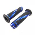 Myk Powersports Grips Universal Fit Aluminum And Soft Rubber Motorcycle Grip Set For 7 8 Inches Left Bar Side 22mm Right 