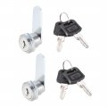 Uxcell Cam Lock 5 8 Cylinder Length Cabinet Locks With No 3 Fits On 16 Max Thick Panel Keyed Different Zinc Alloy Secure File