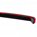 Ocpty 4pcs Tape On Window Visor Fit For 2005-2015 Toyota Tacoma Double Cab Deflector Rain Shade Visors