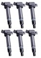Set Of 6 Ignition Coil Packs For Toyota Tacoma 4runner Tundra Fj Cruiser 4 0l V6 Uf495 C1426 9091902248 2003 To 2015 Models 