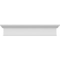 Ekena Millwork Crh07x73bt Crosshead 73 Bottom Width X 77 Top Factory Primed And Ready For Paint 