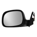 Driver Side Door Mirror For Toyota Tundra 2000 2006 Power Glass Chrome Capped Fits 2003 To 2004 Regular And Access Cab Sr5 
