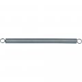 Sp 9606 Extension Spring Steel Construction Nickel Plated Finish 0 020 Ga X 5 In 2 Closed Single Loop 2 Pack 