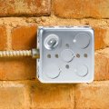 Electrical Box 4 Pcs Square Outlet 21cubic Inches Ten 1 Six 3 Knockouts 1-1 2 Deep Galvanized Steel